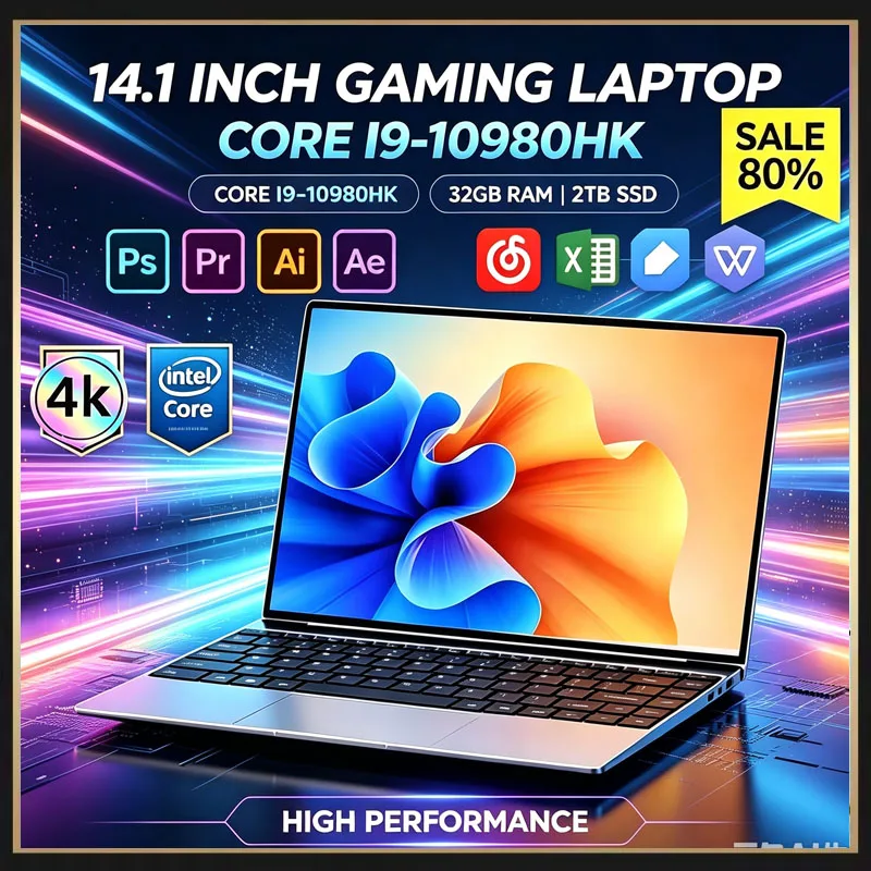 Ddr4 Ram - แล็ปท็อปบางเฉียบ 14.1 นิ้ว Intel Core I9