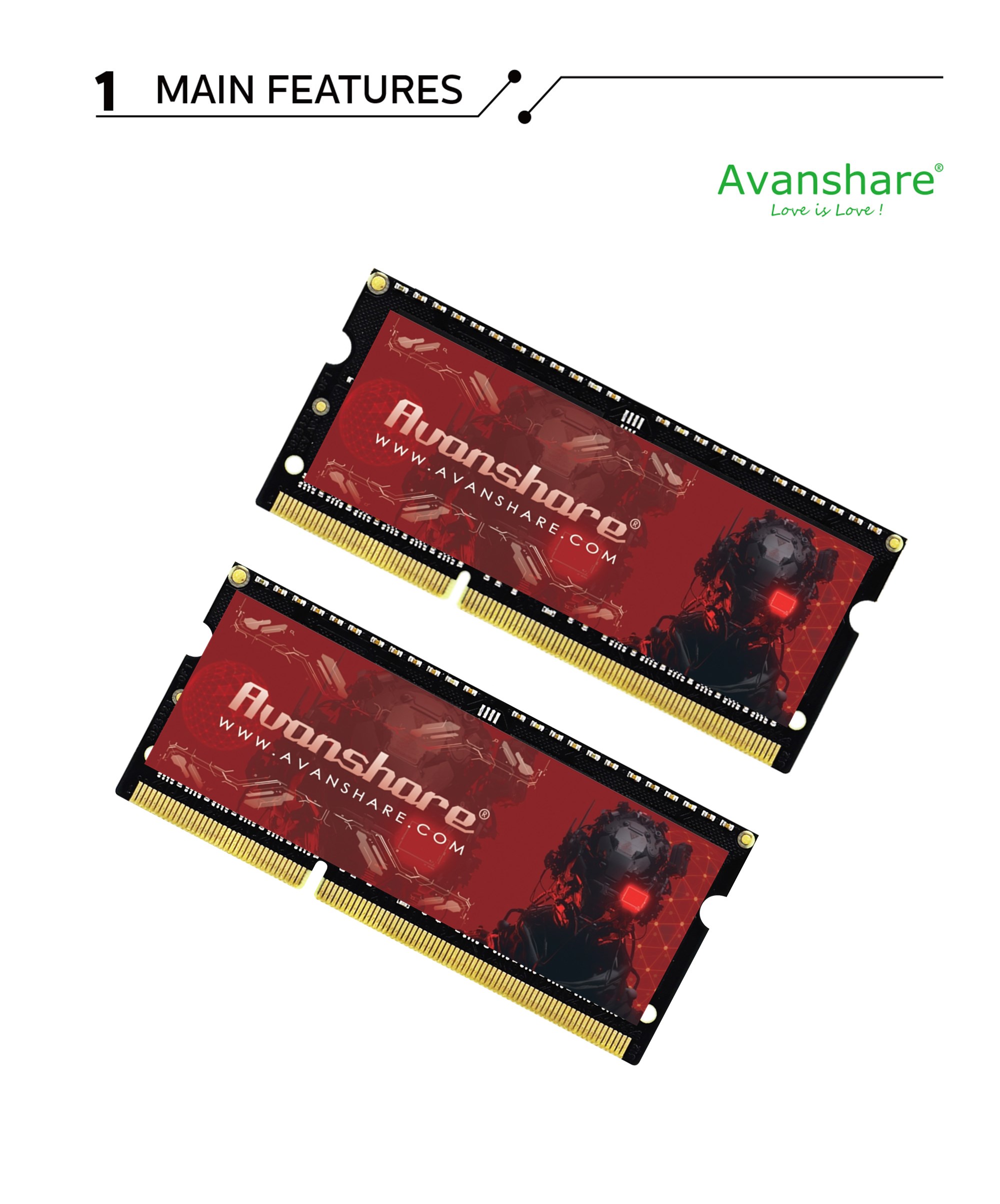แรม Avanshare DDR5 DDR4 DDR3 D - Ddr4 3200 16Gb บทวิจารณ์และราคา