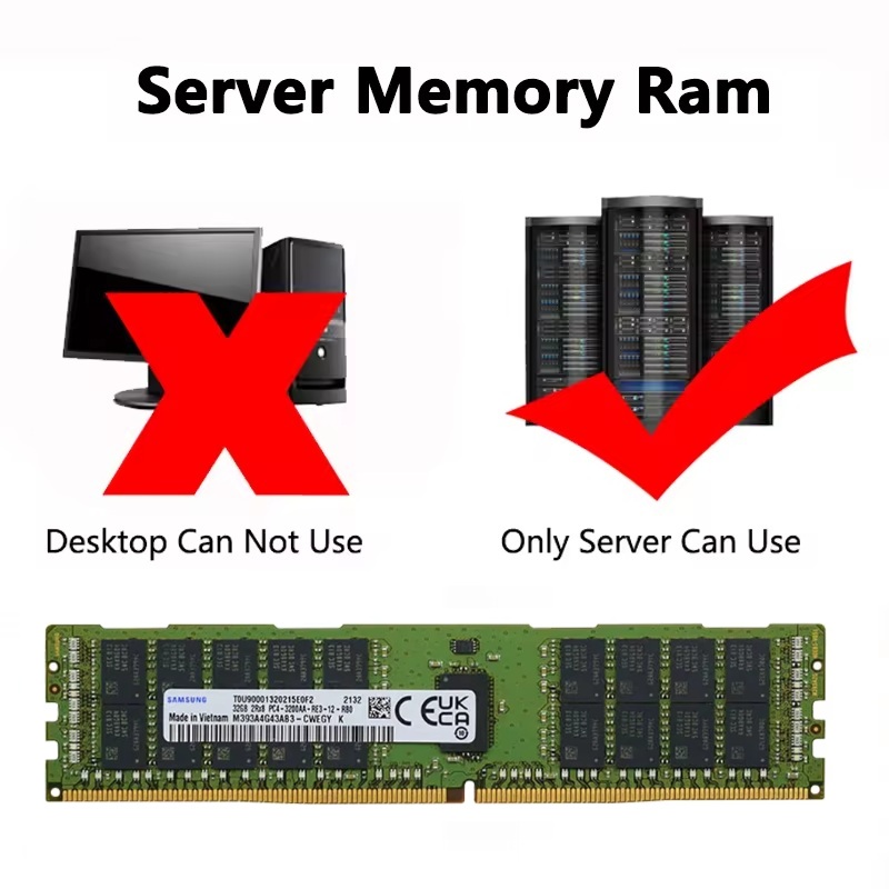 หน่วยความจำเซิร์ฟเวอร์ SAMSUNG - Ddr4 3200 16Gb บทวิจารณ์และราคา